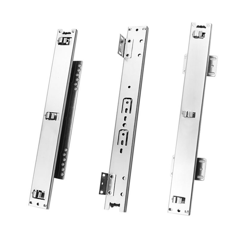 Kitchen Cabinet Pull Basket Guide Rail Seasoning Basket Cupboard Track ...