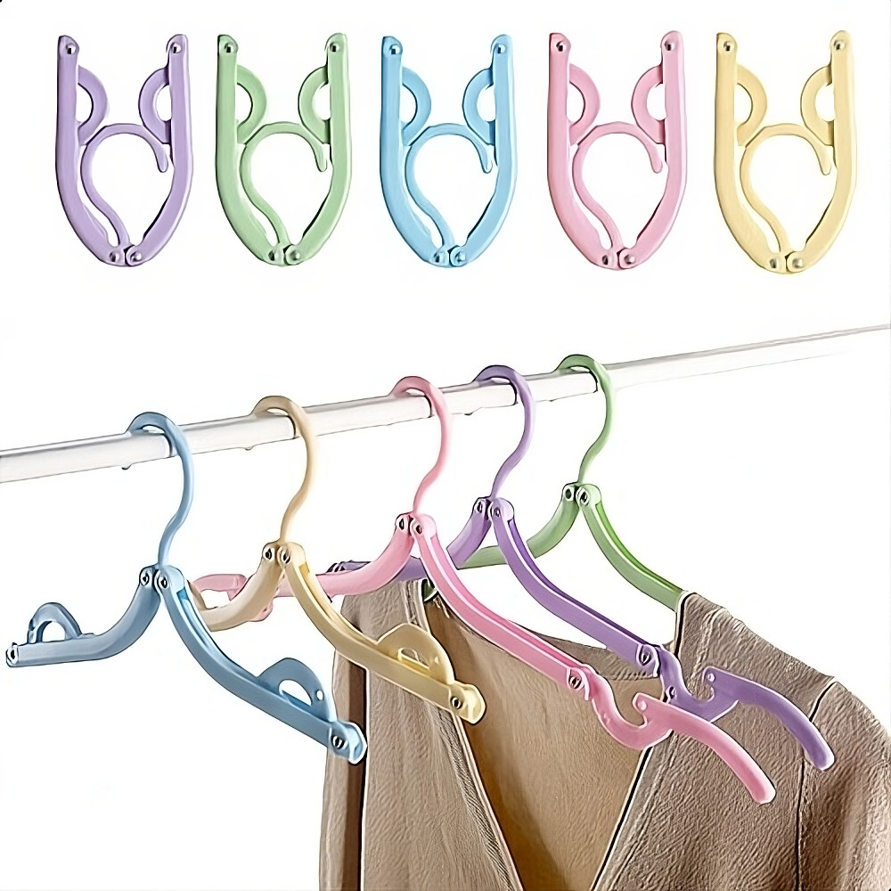 Garment Hanger Anti-cracking Lightweight Portable Travel Cloth Clothes ...