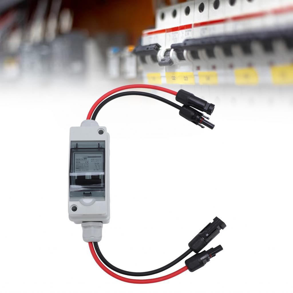 Legendtop 30 Amp Solar Panels Disconnect Switch DC Miniature Circuit ...