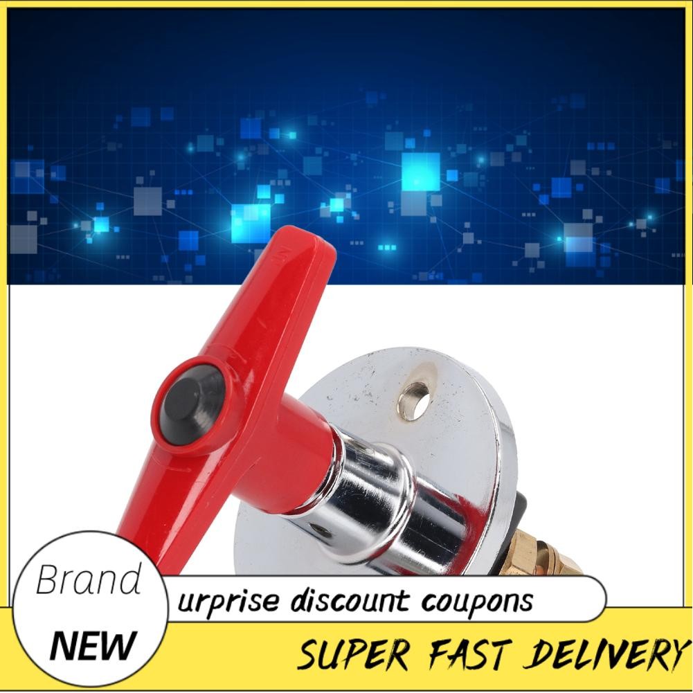 Freemarket Battery Cutting Dis T Switch Knob Control 12V 60V 300A High ...