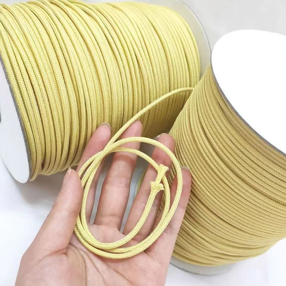 7-14mm Kevlar Aramid Rope High Temperature Resistant Aramid Rope High ...