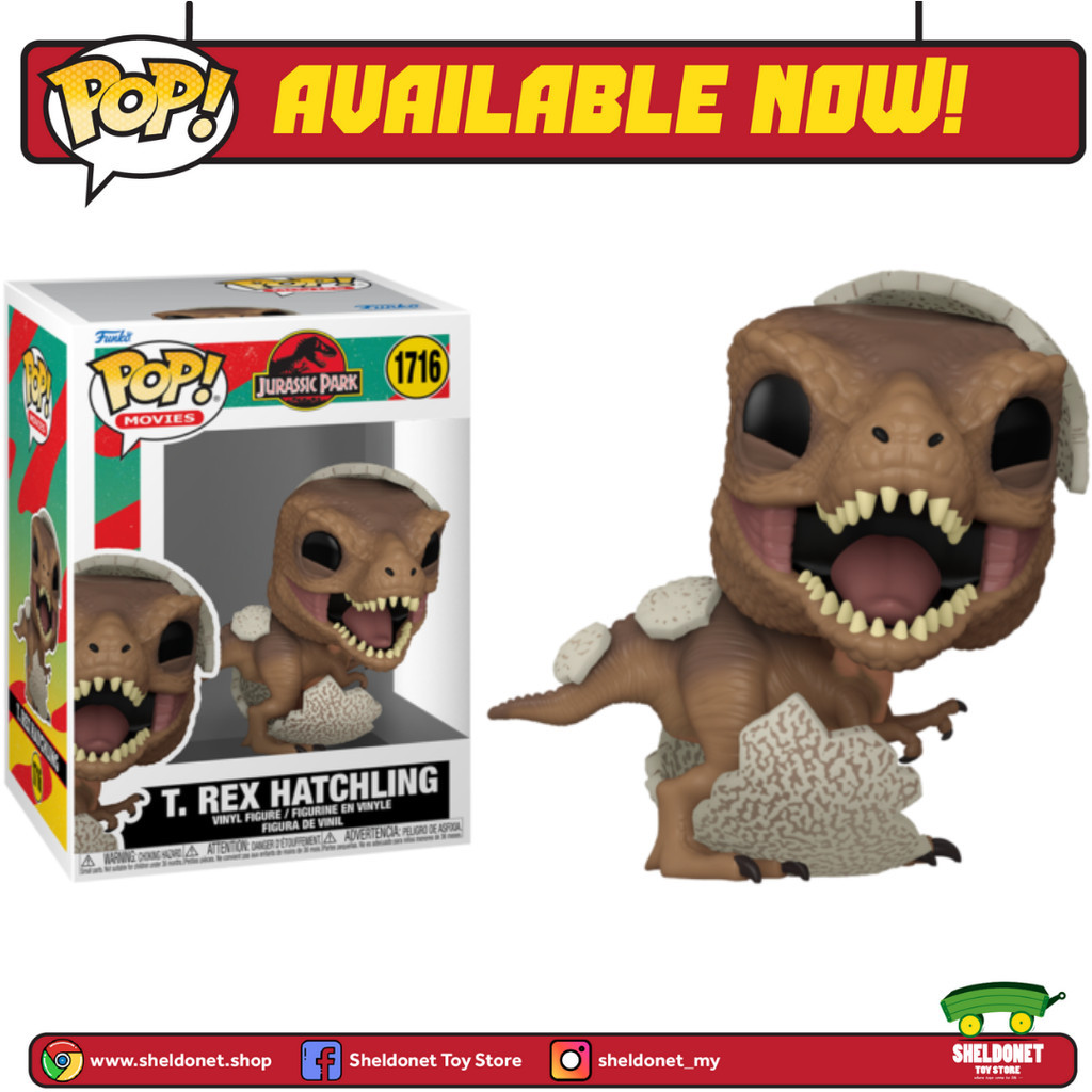 Funko POP! Movies: Jurassic Park Hatchling - Velociraptor - Figura in