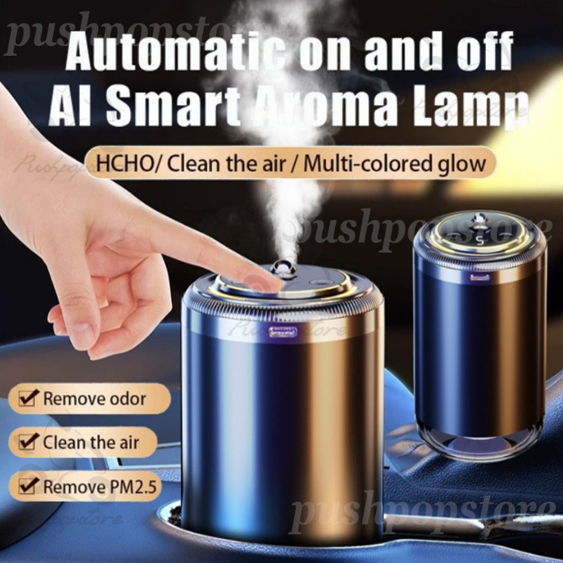 Smart Car Air Freshener, Starlight LED Aroma Diffuser, Essential Oils ...