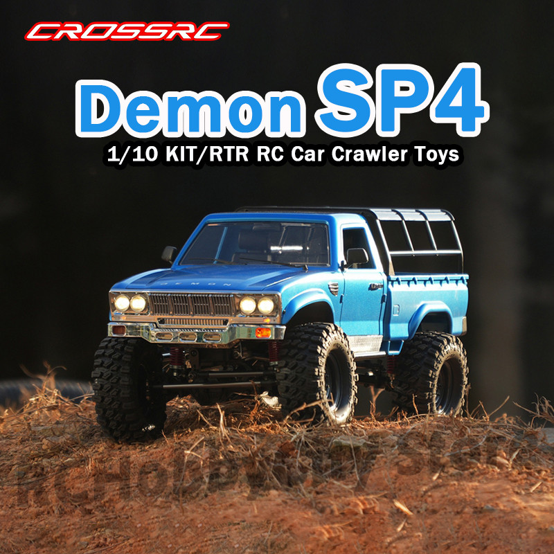CROSS RC DEMON SP4 4WD 4X4 KIT/RTR Hard Shell 1/10 RC Electric Remote ...