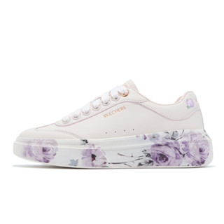 Skechers Casual Shoes Cordova Classic Flower Beige Purple Women's ...