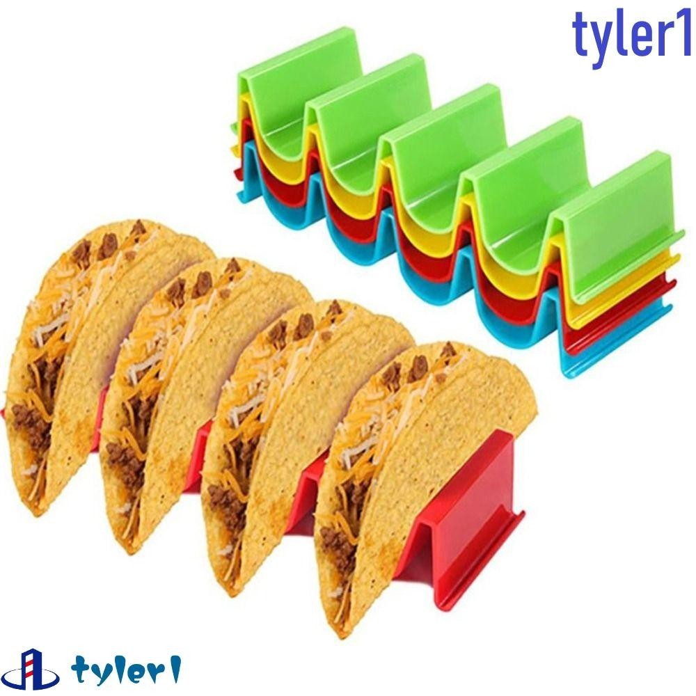 TYLER1 Taco Holder Mexican Food Restaurant Plastic Wave Shaped ...