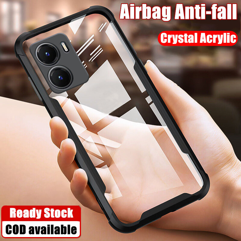 For OPPO A57 4G CPH2387 Slim Crystal Clear Wear-resisting Hard Sturdy ...