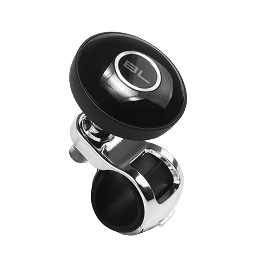 GMMA Universal Black Metal Steering Wheel Car Accessories Helper Grip ...