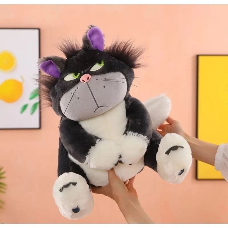 Lucifer Cat Doll Size 50Cm Disney Cat Doll Birthday Gift Gift | Shopee ...