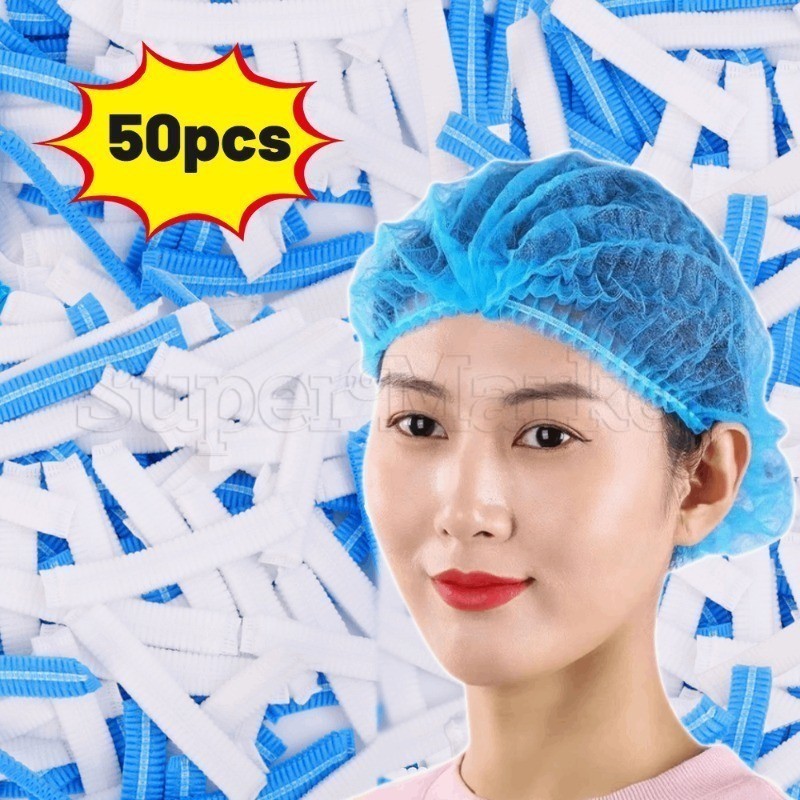 Disposable Work Cap - Dustproof, Elastic, Thin, Breathable - Bouffant ...