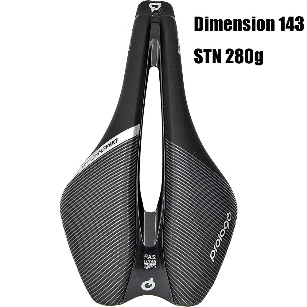 Selle Prologo Dimension NDR – 143 Mm – Noir – Rail STN – VTT/Route/Triathlon
