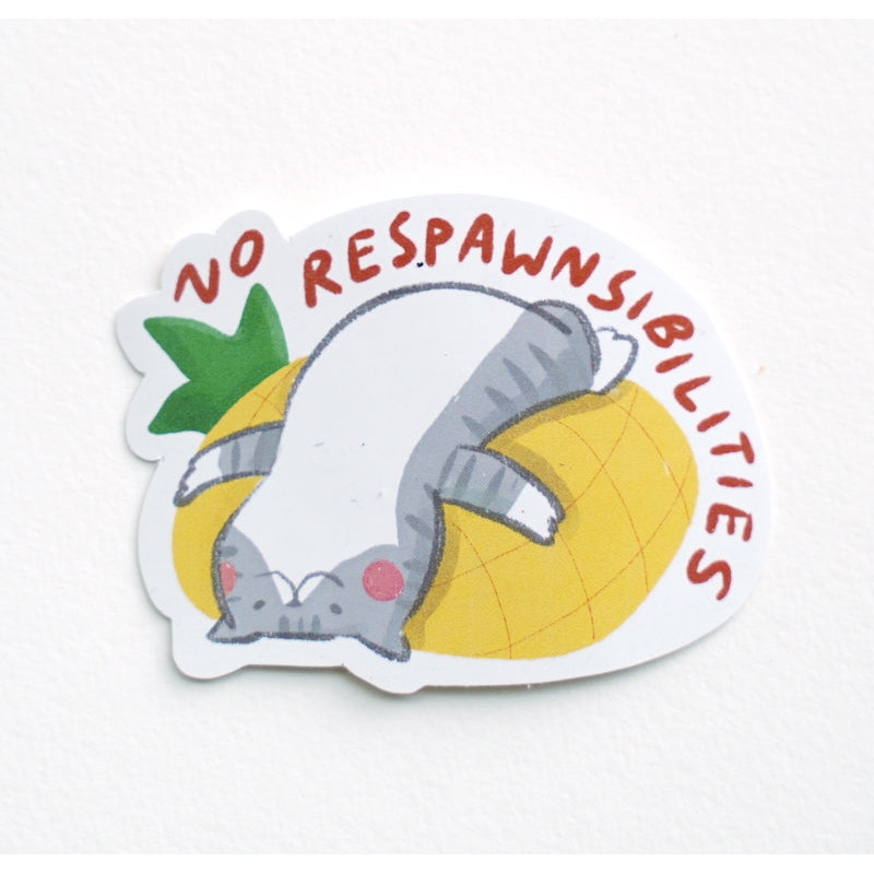 No Responsibilities Leia Waterproof Laptop Sticker | Shopee Malaysia