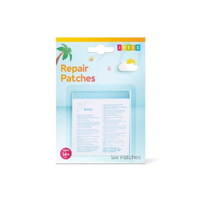 Intex 6Pcs Repair Patch Repair Kit Self-Adhesive Patch for Swimming ...