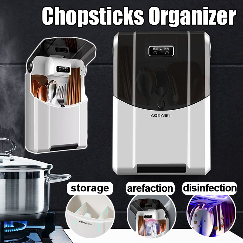 Kitchen Smart Tableware Sterilizer Chopstick Spoon Cutlery Storage ...