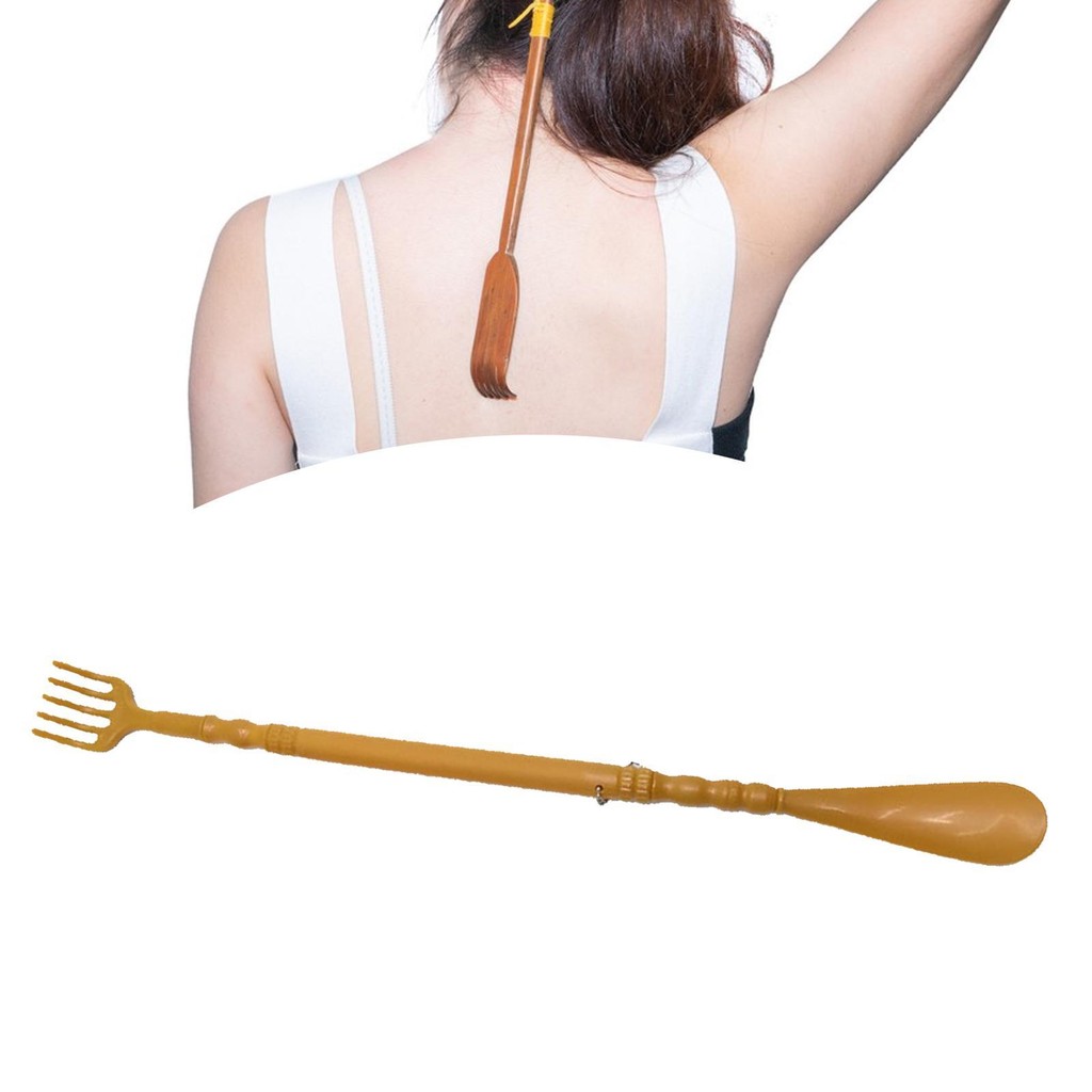 [starlightsaeMY] Self Back Scratcher Body Relaxation Wooden Lightweight ...
