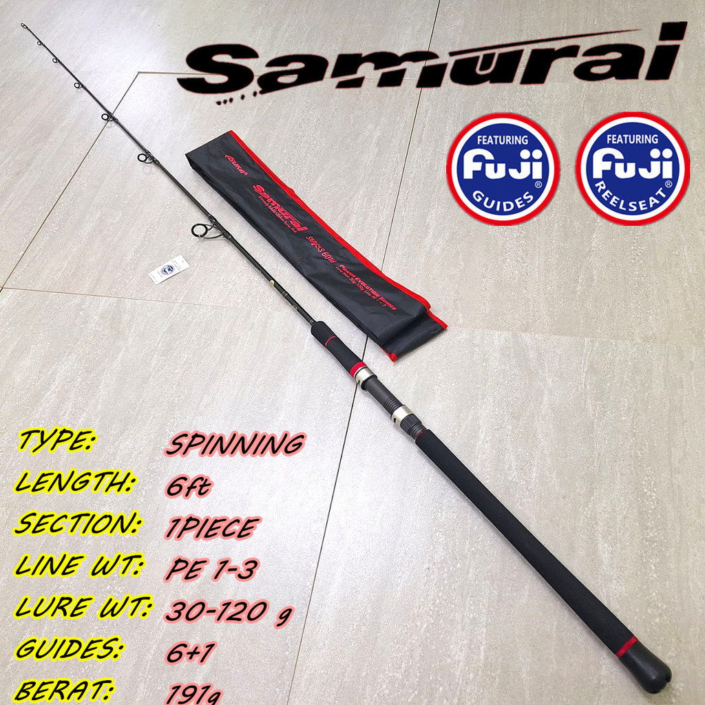 Samurai Maguro Light Jigging Rod ASUKA SAMURAI V3 SPINNING