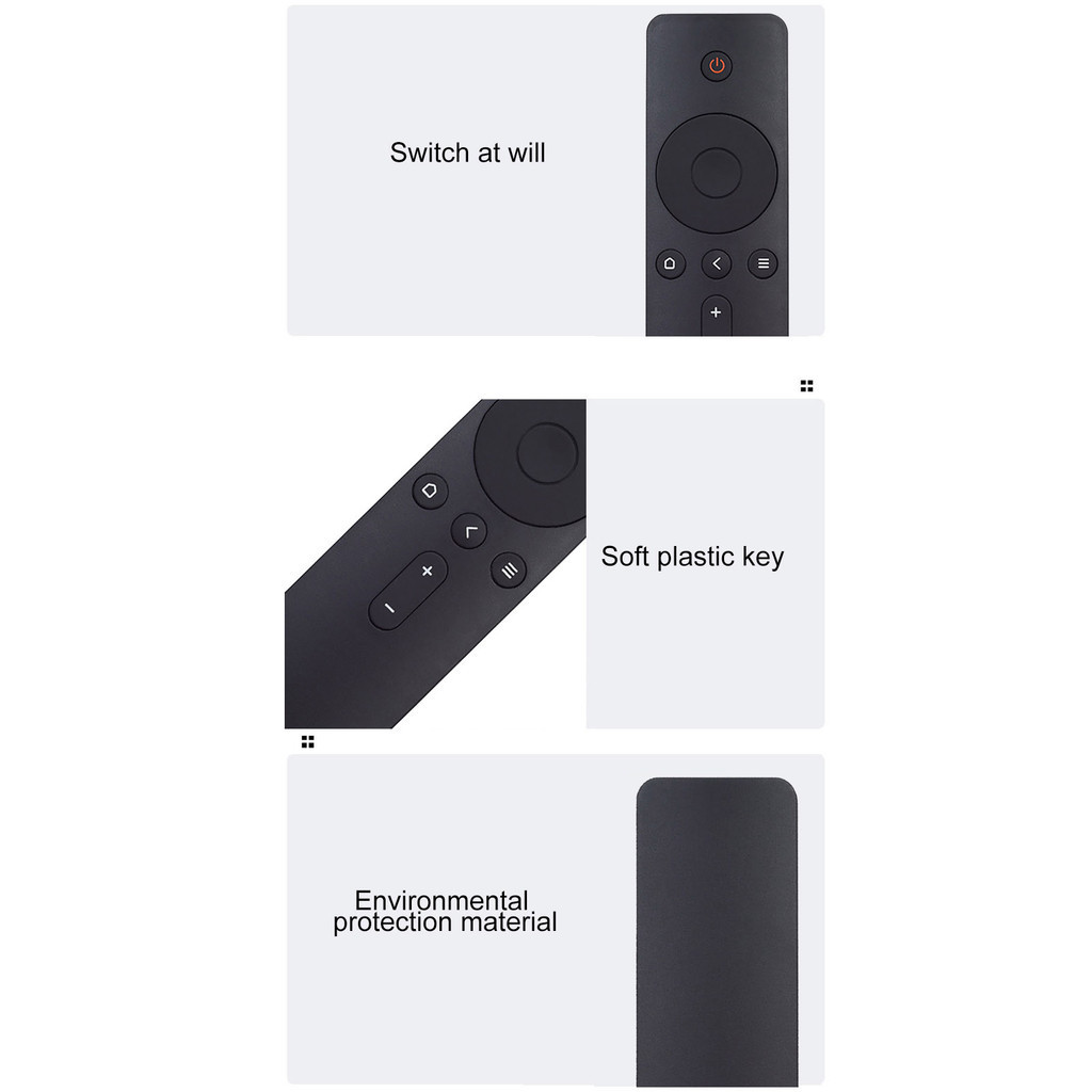 TV Remote Control For Mi TV/TV Box 4A/4C/4S Remote Controller (Black ...