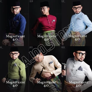 (Ready Stock) Baju Melayu Magnificent 4.0 Elrah Exclusive Slim Fit
