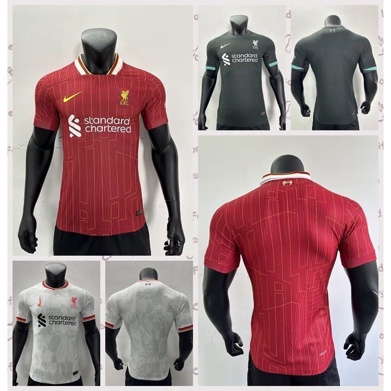 Player Edition 24 25 Liverpool Football Jersey Top Quality 2024 2025