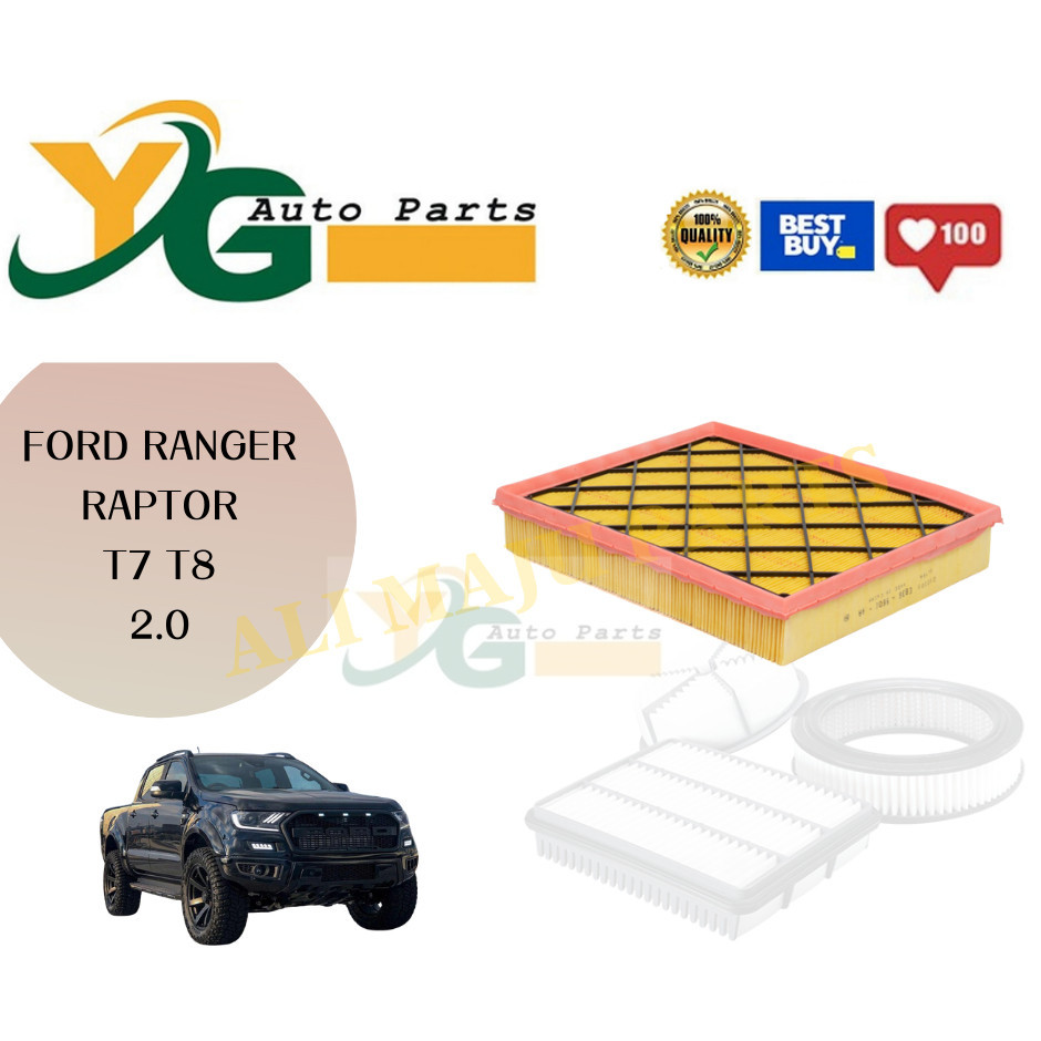 FORD RANGER RAPTOR T6 T7 T8 / MAZDA AIR FILTER 🔥 HIGH QUALITY 🔥 ...