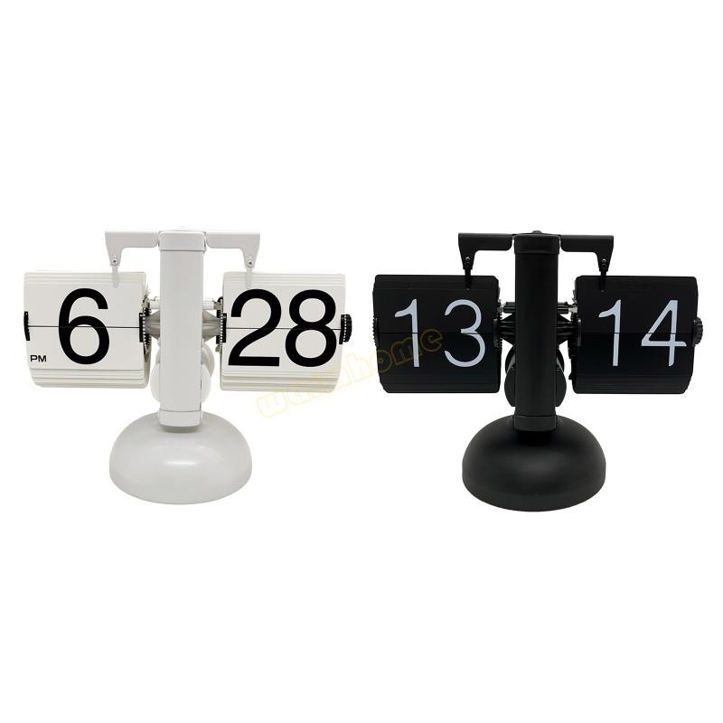 ACG Automatic Flip Digital Clock 24 Hours Table Stainless Steel Single ...