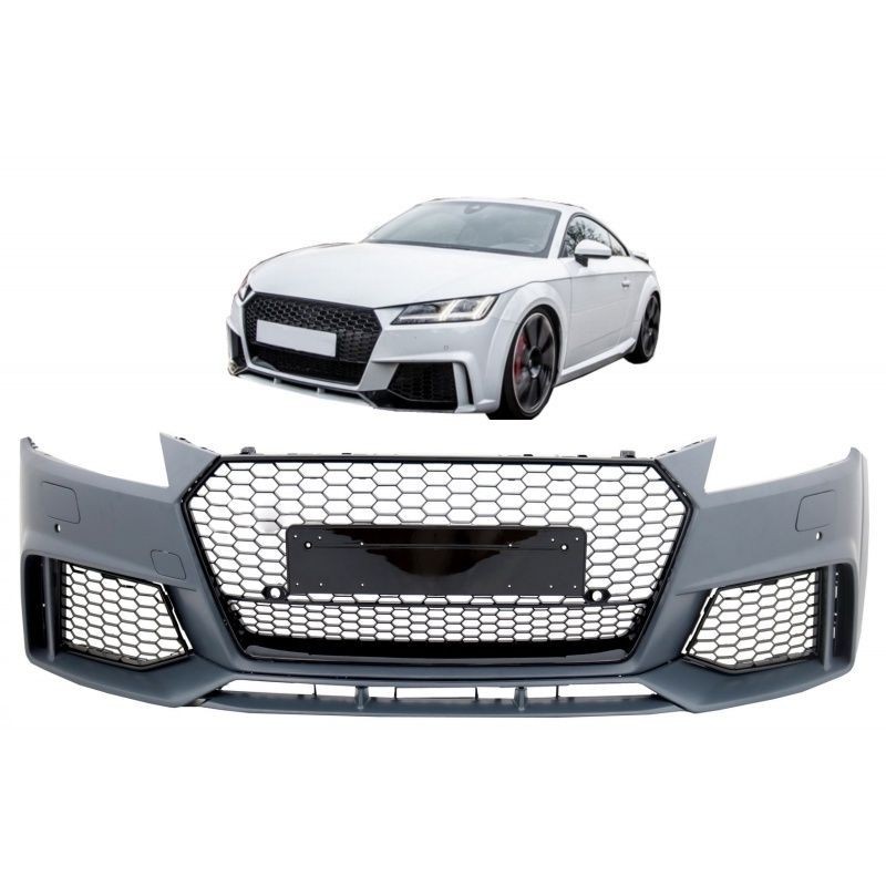 Audi Tt Mk Ttrs Style Front Bumper With Grille Shopee Malaysia