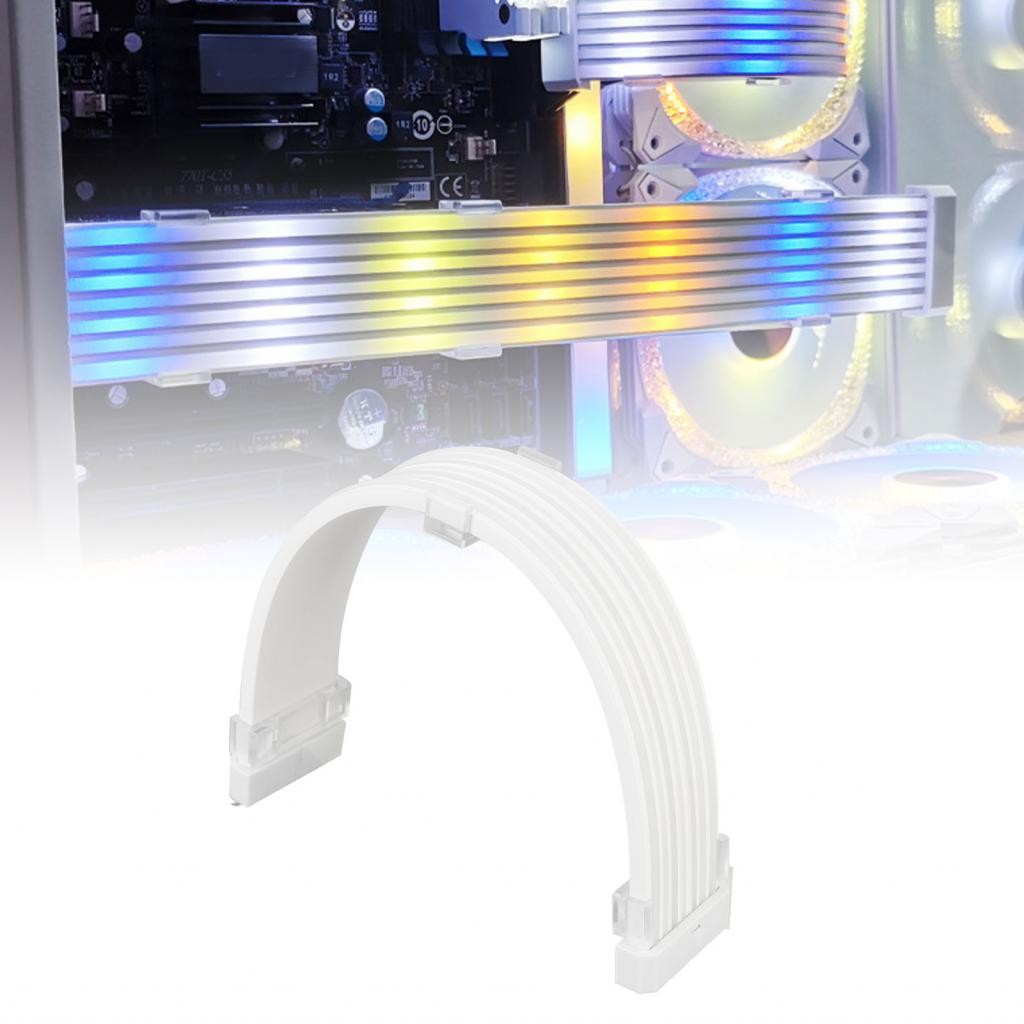 Rrianfo Flex RGB ARGB PSU Cables PC GPU Cable 5V 3Pin Synchronized ...