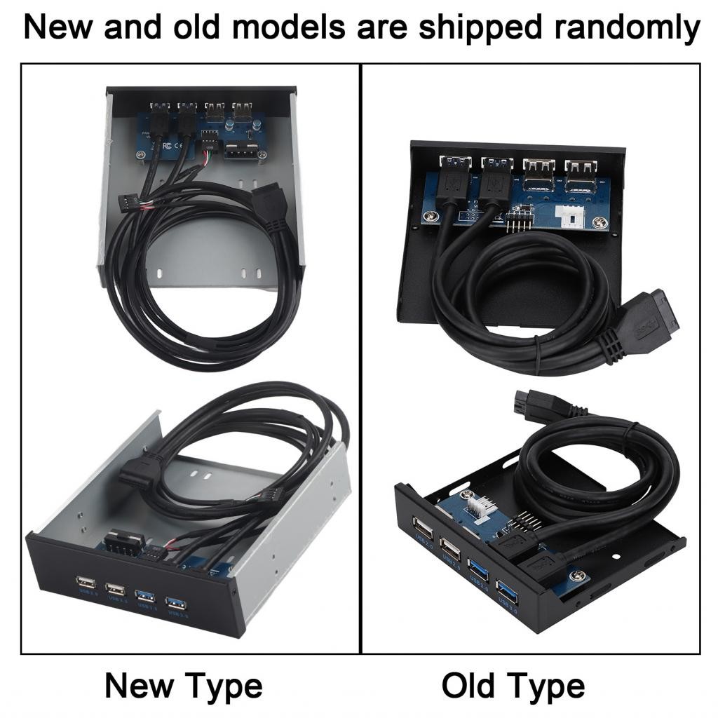 Flyingshop Front Panel USB Hubs 2 Port USB3.0 + USB2.0 HUB Expansion ...