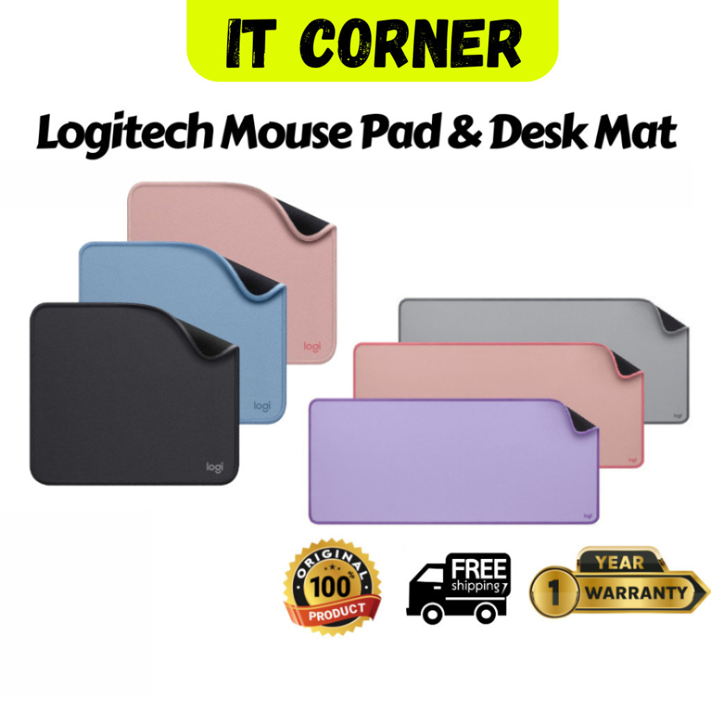 Logitech Desk Mat - Studio Series/ Mouse Pad Studio Series, Anti-slip ...