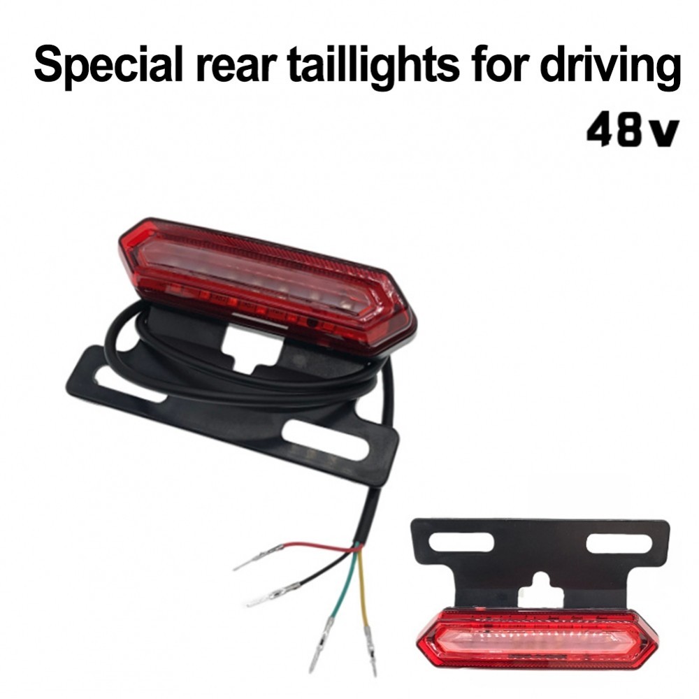 ebike tail light Electric bicycle brake lights Running lights 48V led