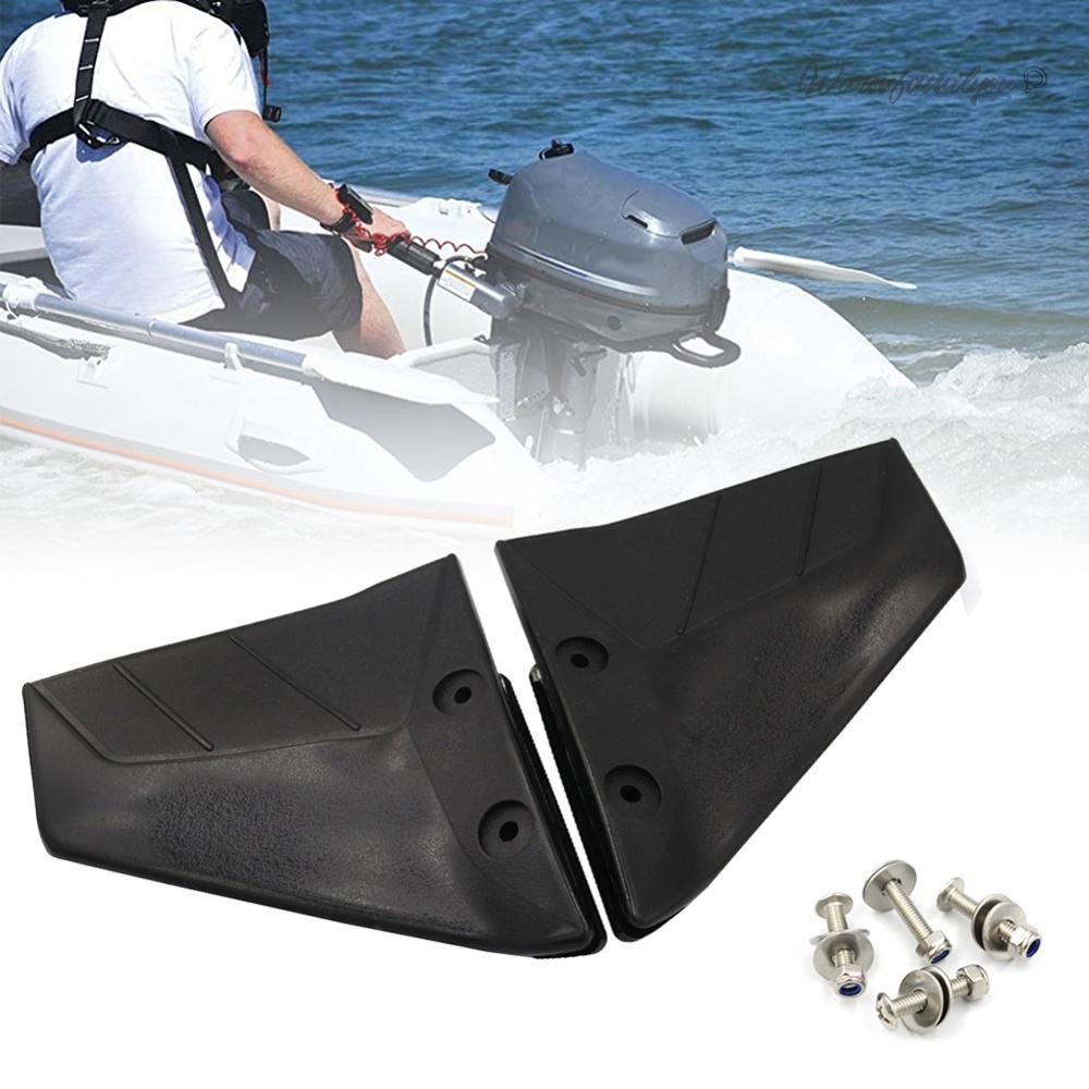 Boat Motor Stabilizer with Bolt Nut Small Hydrofoil Stabilizer Black ...