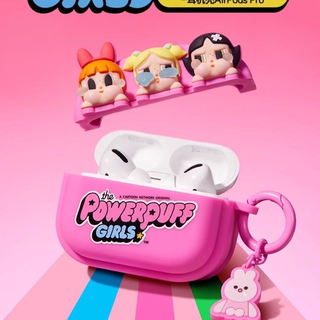 New Product POPMART POPMART CRYBABY Powerpuff Girls Earphone Case