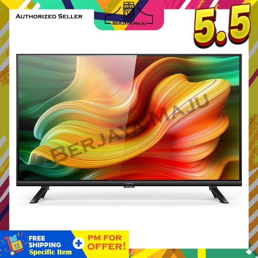 Realme 32" HD Smart Android LED TV RMT101 | Shopee Malaysia