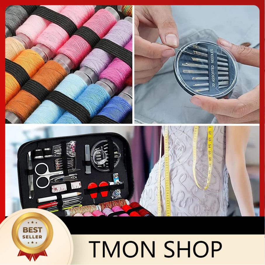 DIY Multifunctional Sewing Box Set Mini Sewing Kit for Hand Quilting ...