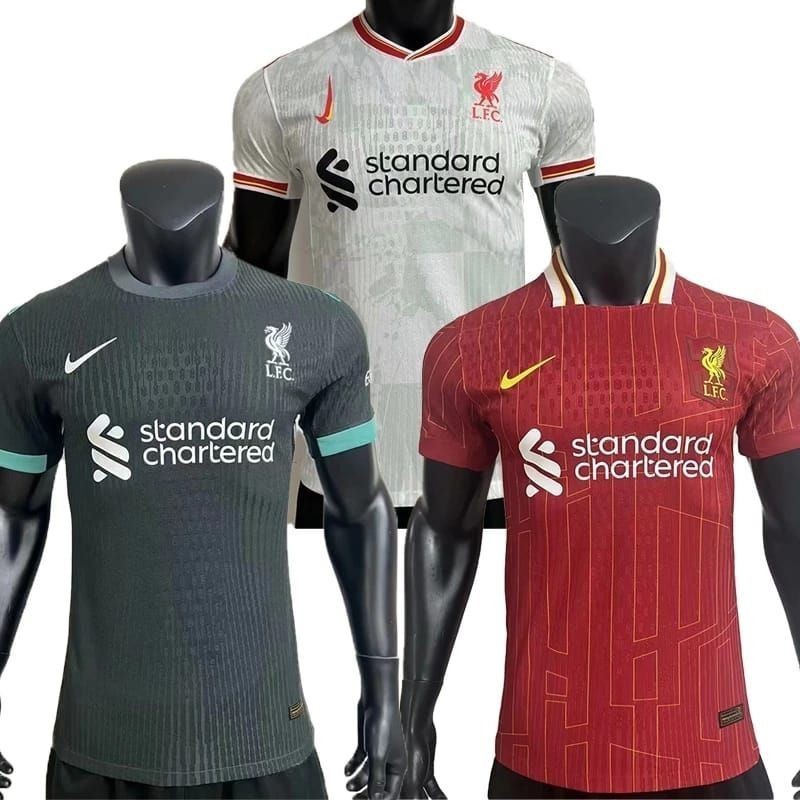 PLAYER ISSUE LIV ERPOOL HOME AWAY THIRD SHIRT 24/25 SOCCER JERSEY 2025