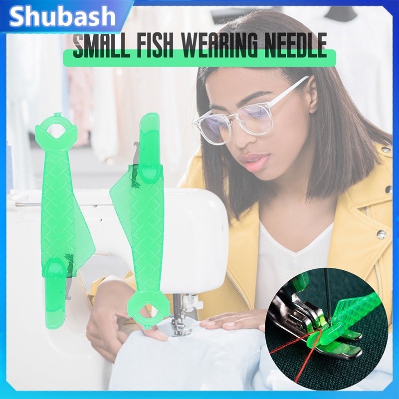 MALAYSIA....Automatic Needle Threader Small Fish Type Sewing Needle ...