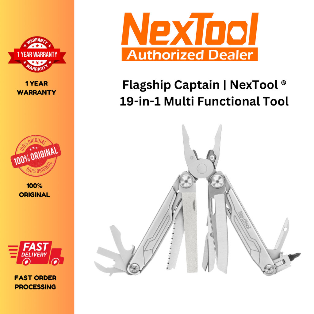 NexTool 19-in-1 Flagship Captain Multifunctional Tool | Shopee Malaysia