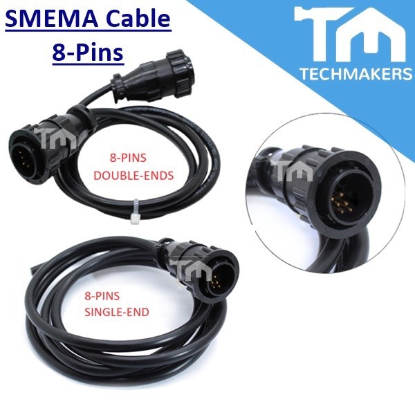 SMEMA Cable Factory Communication Cable Machine Control 8-Pins Single/Double-Ended Male-to-Male High Quality Tested