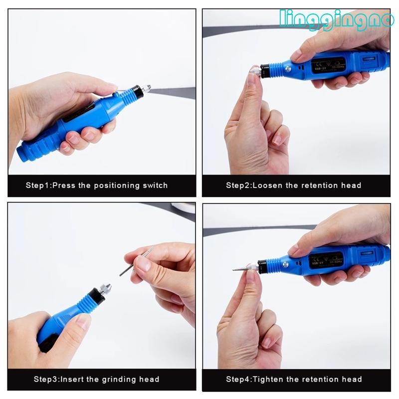 RR 3D Printing Model Diy Mini Electric Sander Model Material Cleaning ...