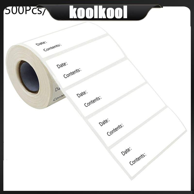 Kool 500pcs Kitchen Stickers Refrigerator Freezer Storage Date Content ...