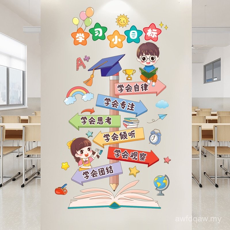 Nzna Rooftop Yuexian Class Contract Wall Stickers Self-Adhesive ...