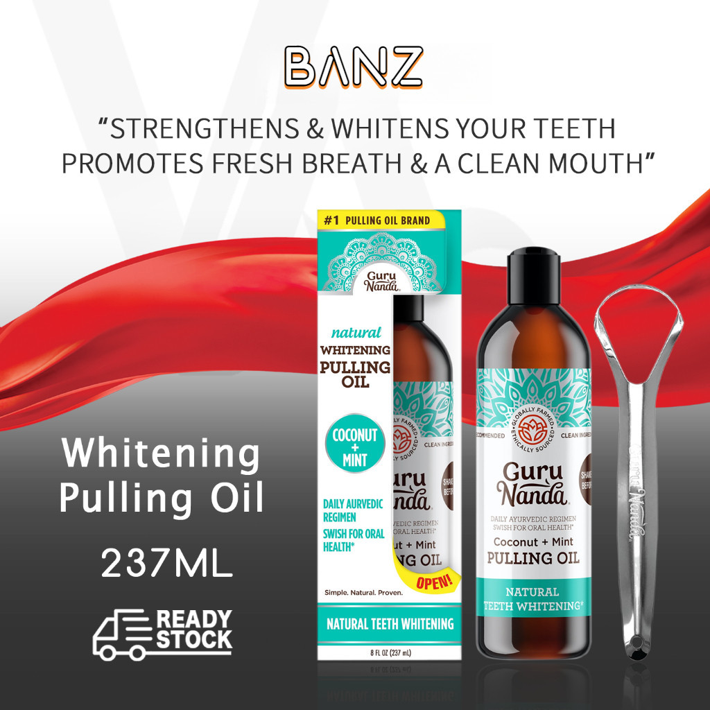 Raya 2024GuruNanda mouthwash 237ml, Guru Nanda pulling oil, coconut