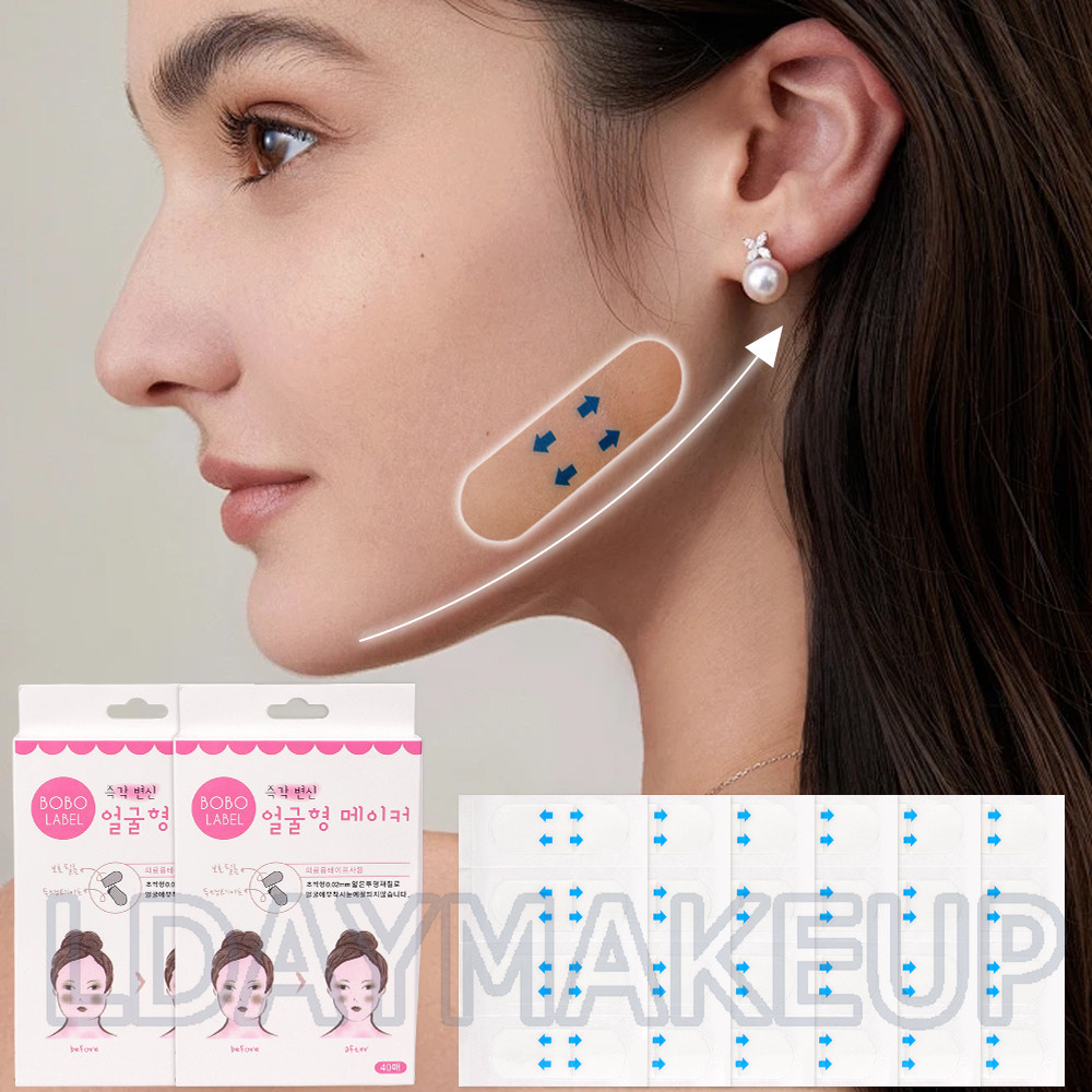 Invisible Breathable Thin Face Stickers V-shaped Facial Lines Wrinkles ...
