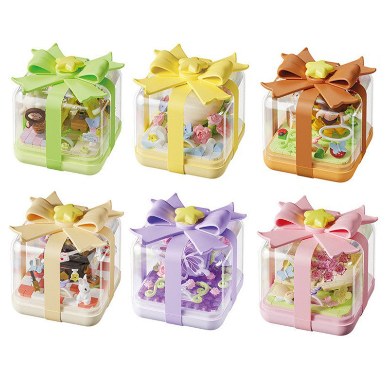 Mini Particle Building Blocks Valentine's Day Gift Star Wish Fingertip ...
