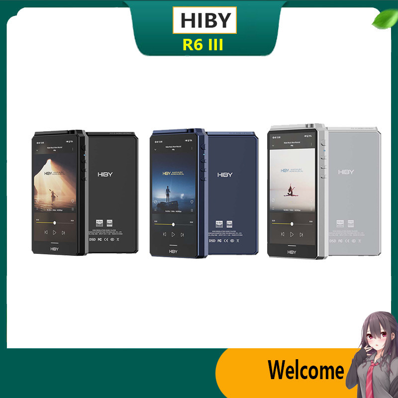 HiBy R6 Gen III / R6 Gen 3 DAP Music Player MP3 USB DAC HiFi Audio ...