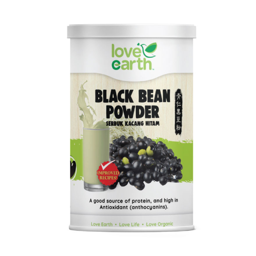 LOVE EARTH Organic Black Bean Powder 500g | Shopee Malaysia