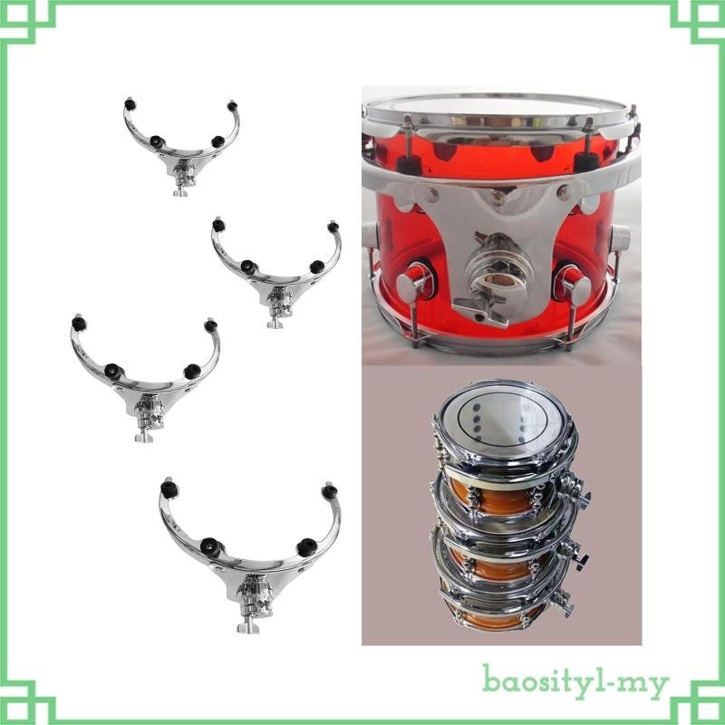 [BaositybfMY] Cast Mounting Drum Parts Drum Set Accessory Heavy Duty ...