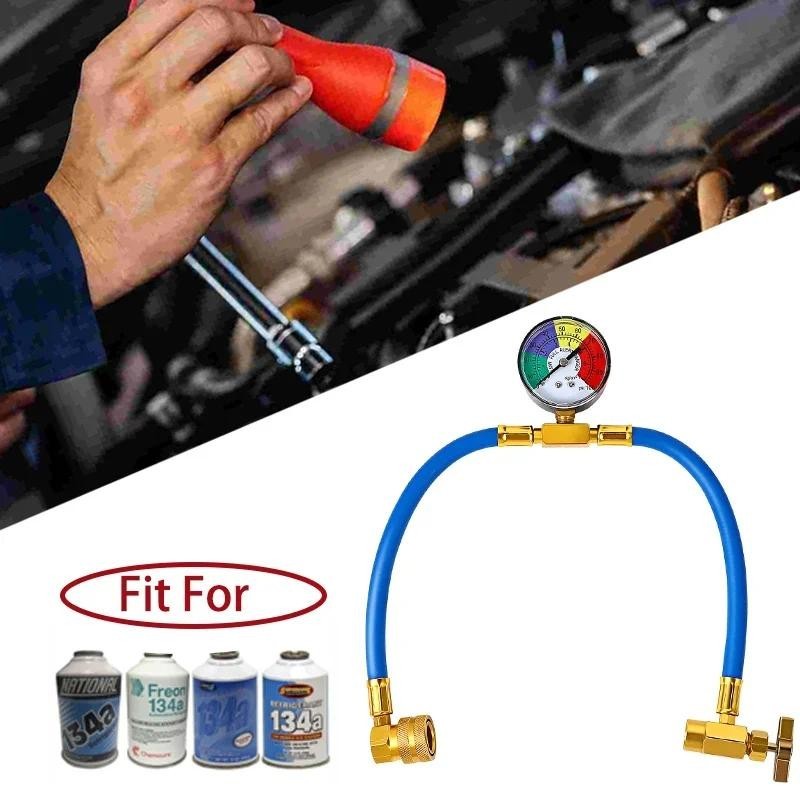 Refrigerant Recharge Ac Air Kit R134A 134A Car Conditioning Hose Con ...