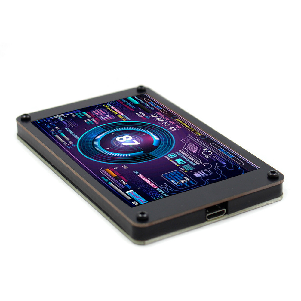 keepdreaming FE# Dual USB Secondary Display CPU GPU RAM HDD DIY Acrylic ...