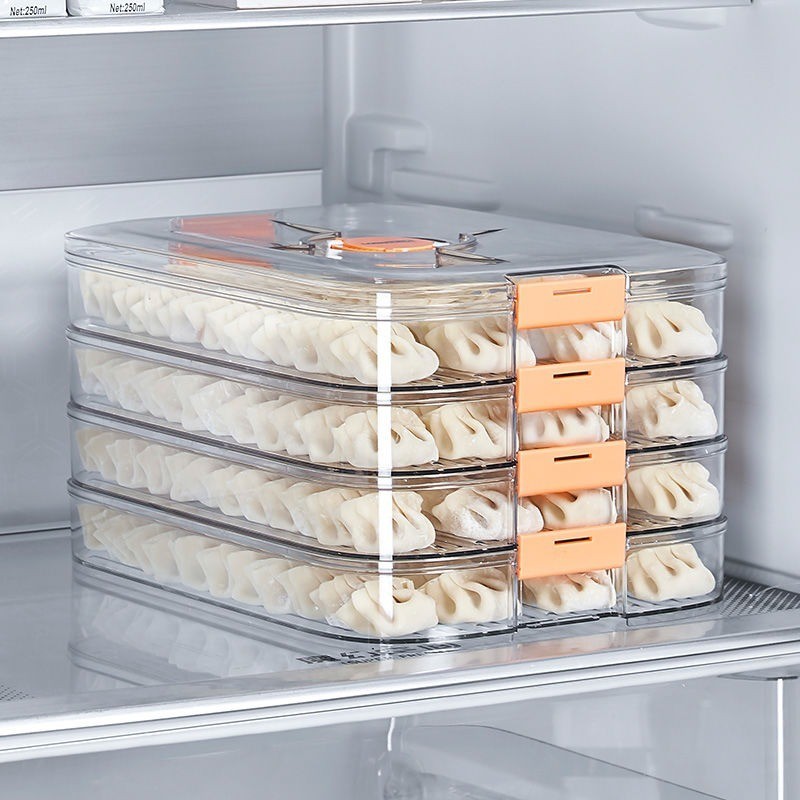 Frozen Special Dumpling Food Box Sharp Wonton Dumplings Quick Cooling ...